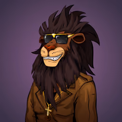 Cheeky Lion #4042