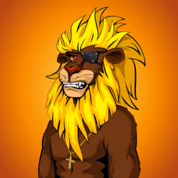 Cheeky Lion #1690