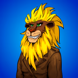 Cheeky Lion #5834