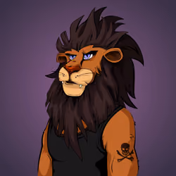 Cheeky Lion #7949