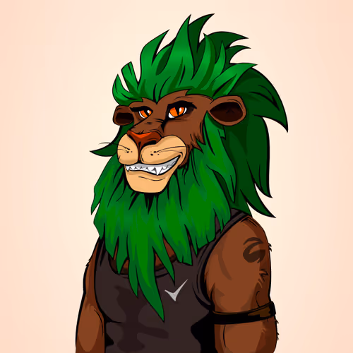 Cheeky Lion #4782