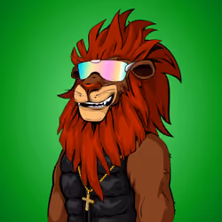 Cheeky Lion #7967