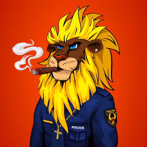 Cheeky Lion #2065
