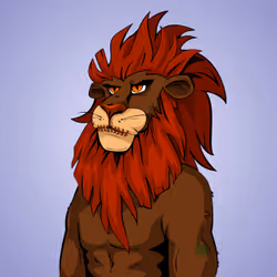 Cheeky Lion #5740