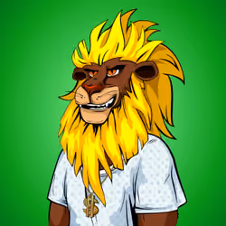 Cheeky Lion #372