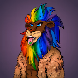 Cheeky Lion #1007