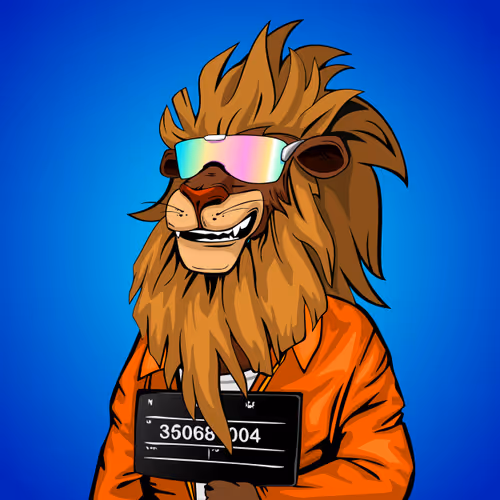 Cheeky Lion #7975