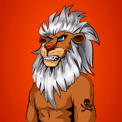 Cheeky Lion #5040