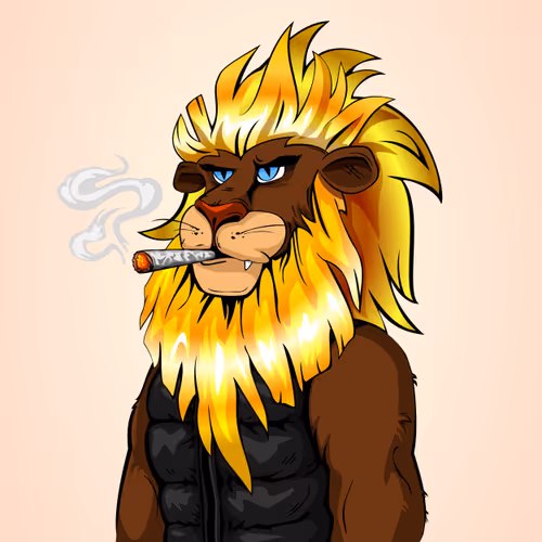 Cheeky Lion #1847