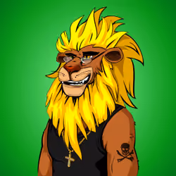 Cheeky Lion #1219