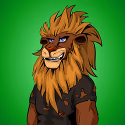 Cheeky Lion #2635