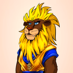 Cheeky Lion #6384