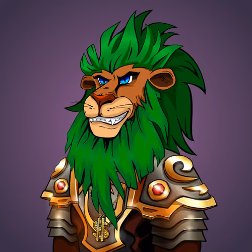 Cheeky Lion #1025
