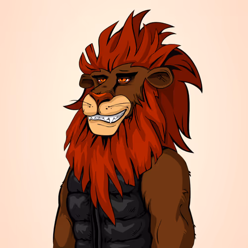Cheeky Lion #4197