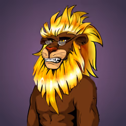 Cheeky Lion #4209