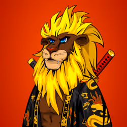 Cheeky Lion #7239