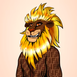 Cheeky Lion #5421