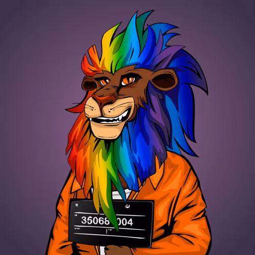 Cheeky Lion #7514