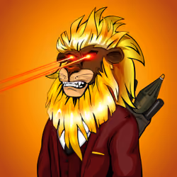Cheeky Lion #6594