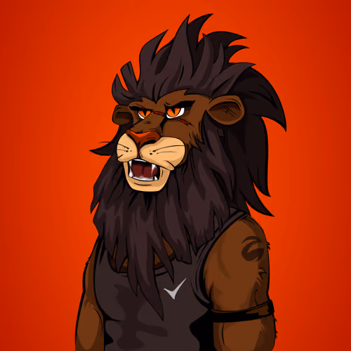Cheeky Lion #3414
