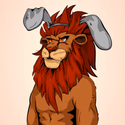 Cheeky Lion #2178