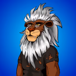 Cheeky Lion #6709