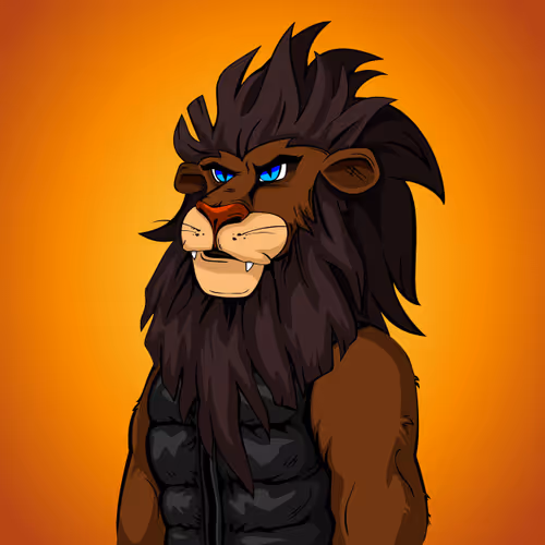 Cheeky Lion #6180