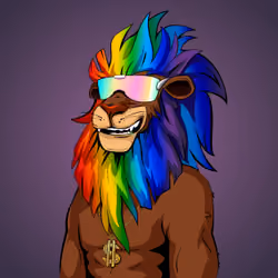 Cheeky Lion #1073