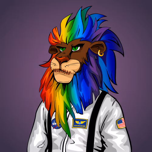 Cheeky Lion #2218