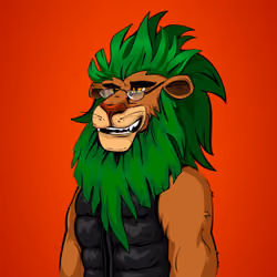 Cheeky Lion #7349