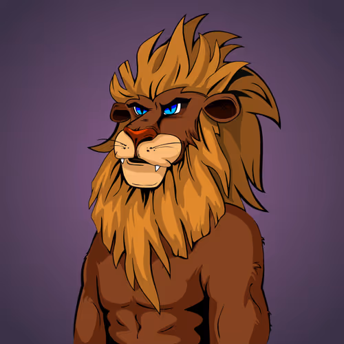 Cheeky Lion #6800