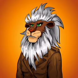 Cheeky Lion #4686