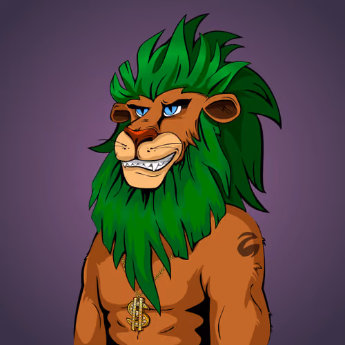 Cheeky Lion #5892