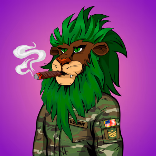 Cheeky Lion #6934