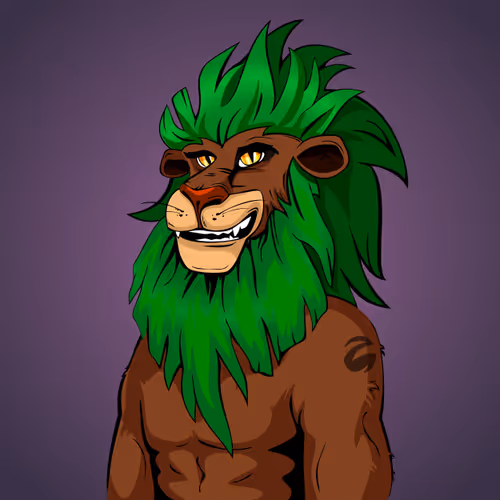 Cheeky Lion #2375