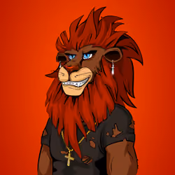 Cheeky Lion #7526