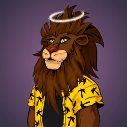 Cheeky Lion #7216