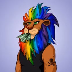 Cheeky Lion #6969