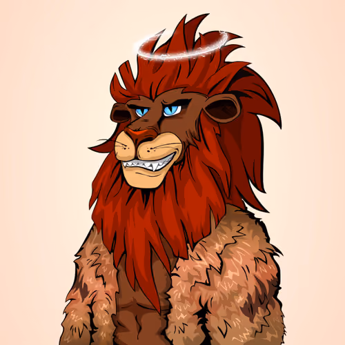 Cheeky Lion #5862