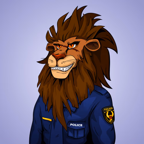 Cheeky Lion #3131