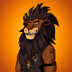 Cheeky Lion #516
