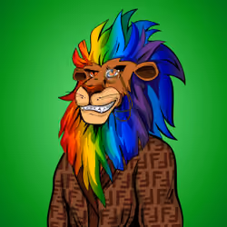 Cheeky Lion #82