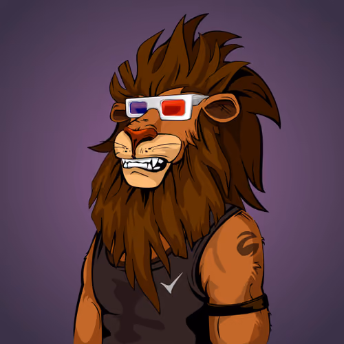 Cheeky Lion #6007
