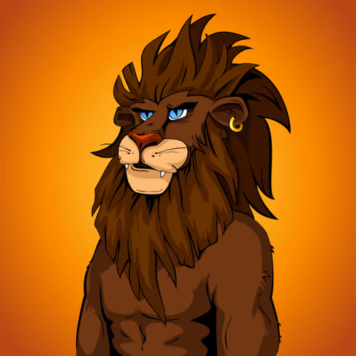 Cheeky Lion #2081