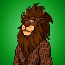 Cheeky Lion #7584
