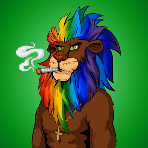 Cheeky Lion #7837