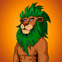 Cheeky Lion #5118