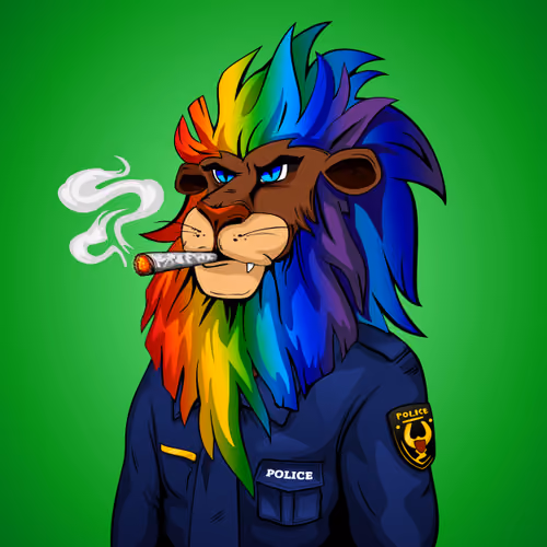 Cheeky Lion #4914