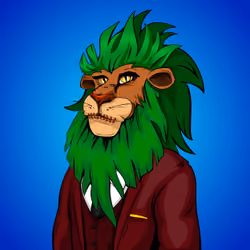 Cheeky Lion #6256
