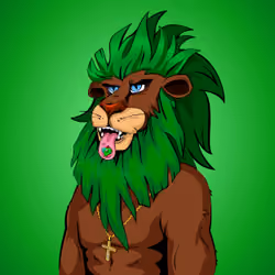 Cheeky Lion #7525